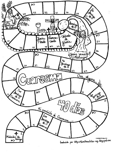 Resultado de imagen de caminito de cuaresma para niños
