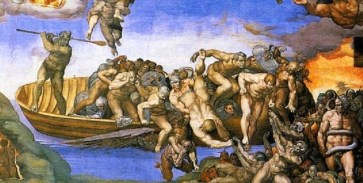Miguel-Angel-Buonarroti-capilla-sixtina-Juicio-final-1536-51-detalle-de-los-infiernos